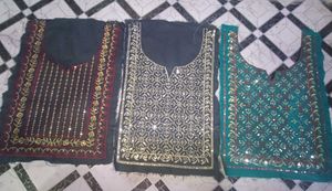Neck embroided patches multicolour combo of 20 New