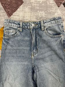 Light Wash Wide Leg Jeans