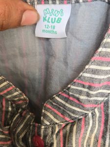 Mini Klub Striped Shirt