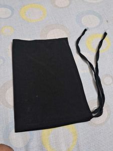 Elegant Black Abaya with Hijab of 3