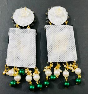 Fancy Party Wear Have Long Size Earrings All' Colo