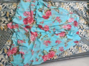 Floral Print Maxi Dress