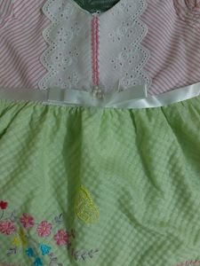 Cotton Frock For Baby Girl
