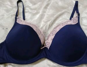 Navy Blue Lace  Bra