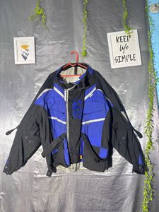 Men's Blue &amp; Black Racing Jacket