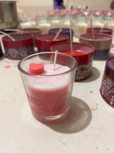 Handmade Layered Jar Candle