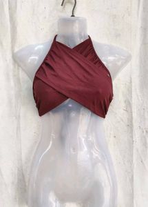 889. Cute wrap top