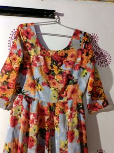 Floral Print Maxi Dress