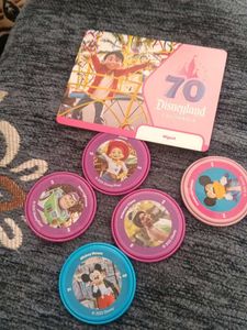 Disney Character Collector coins (5  ke ₹ 1800