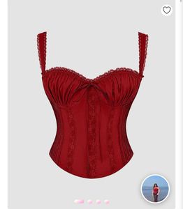 Red Corset Top
