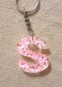 Resin Handmade Alphabet Keychain