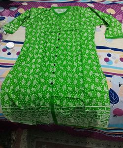 New Green 3xl Cotton Kurta