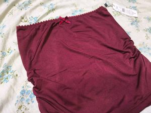 Cute Maroon Bow Tube Top