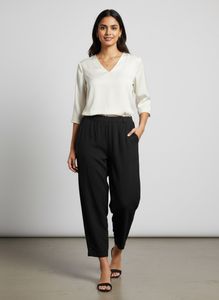 Elegant Black casual Pants