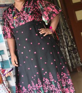 Elegant Floral Maxi Dress