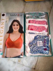 Lady Tone Elegant Full Comfort Bras Set