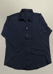 Maroon Button-Up Shirt