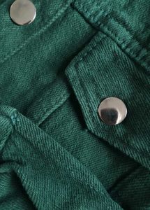 Green Denim Jacket