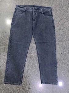 Classic Grey Wash Denim Jeans