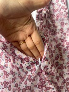 Floral Ruffle Mini Dress