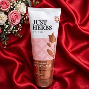 Just Herbs Wild Indian Rose Body Wash
