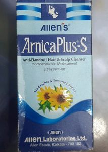 Allen's Arnica Plus-S Anti Dandruff Hair And Scalp Cleanser, Homeopathic Medicament