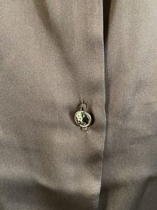 Brown Satin Shirt