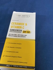 Dr. Sheth's Ceramide & Vitamin C Sunscreen