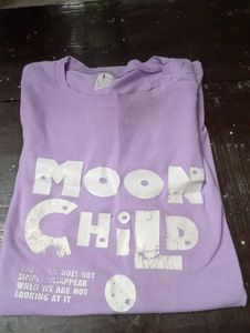Purple Moon Child Graphic Tee