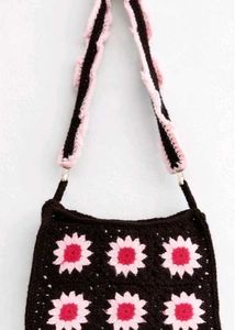 Crochet handbag
