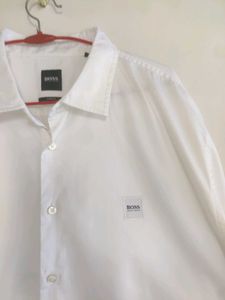 BOSS White Men's Casual Shirt