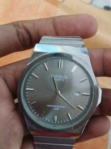 Classic Silver Tone Watch