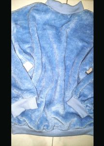 Premium Sky Blue Fleece Sweatshirt
