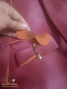 hand bag with mystry snacks