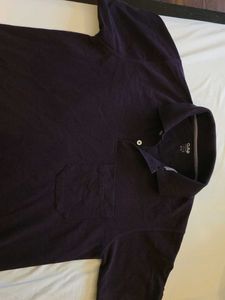 Dark Purple Men's Polo Shirt