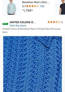 United Colors Of Benetton Slim Shirt