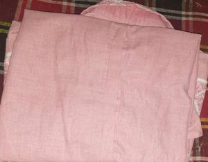 Men's Pink Short Sleeve Shirt