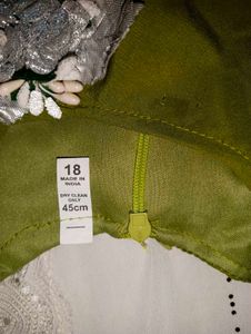 Girls' Green Top &amp; Skirt Set