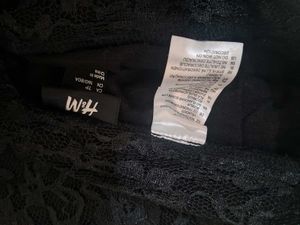 Black Lace Mini Skirt