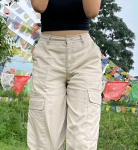 Khaki Cargo Pants