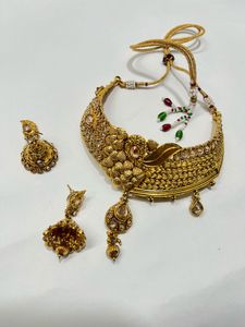 Plated Kundan Jewellery Set