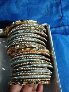 Zercon Stone Work Bangles Set