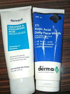 Re'equil & The Derma Co Skincare Duo