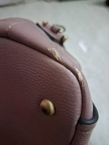 Lilac Satchel leather bag