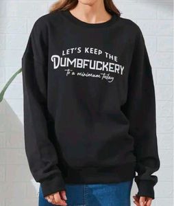 Graphic Print Crewneck Sweatshirt