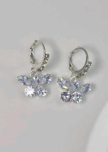 combo Unique Abstract Hoop Drop Earrings