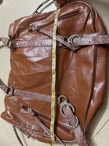 Brown Leather Handbag