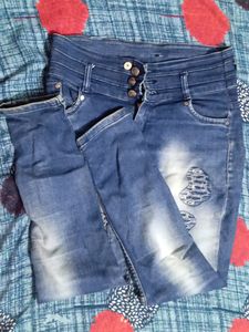 Stylish Blue Denim Jeans