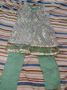Sparkly Sequined Kurta Top