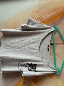 Cute Cat Pocket T-Shirt